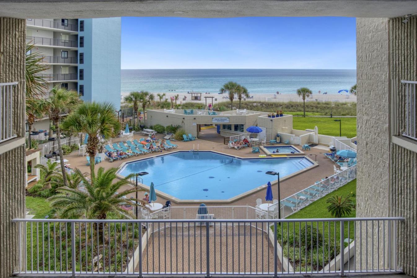 Seas The Day - Top Of The Gulf 320 - Beach Front Resort - Free Beach Chair Service Панама Сити Бийч Екстериор снимка